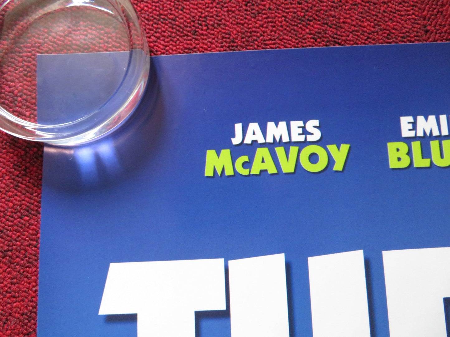 GNOMEO AND JULIET UK QUAD (30"x 40") ROLLED POSTER JAMES MCAVOY EMILY BLUNT 2011 Rendezvous Cinema Movie posters