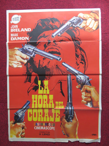 GO FOR BROKE SPANISH POSTER MARK DAMON JOHN IRELAND 1968 Rendezvous Cinema Movie posters