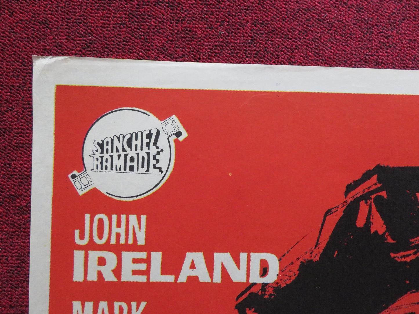 GO FOR BROKE SPANISH POSTER MARK DAMON JOHN IRELAND 1968 Rendezvous Cinema Movie posters