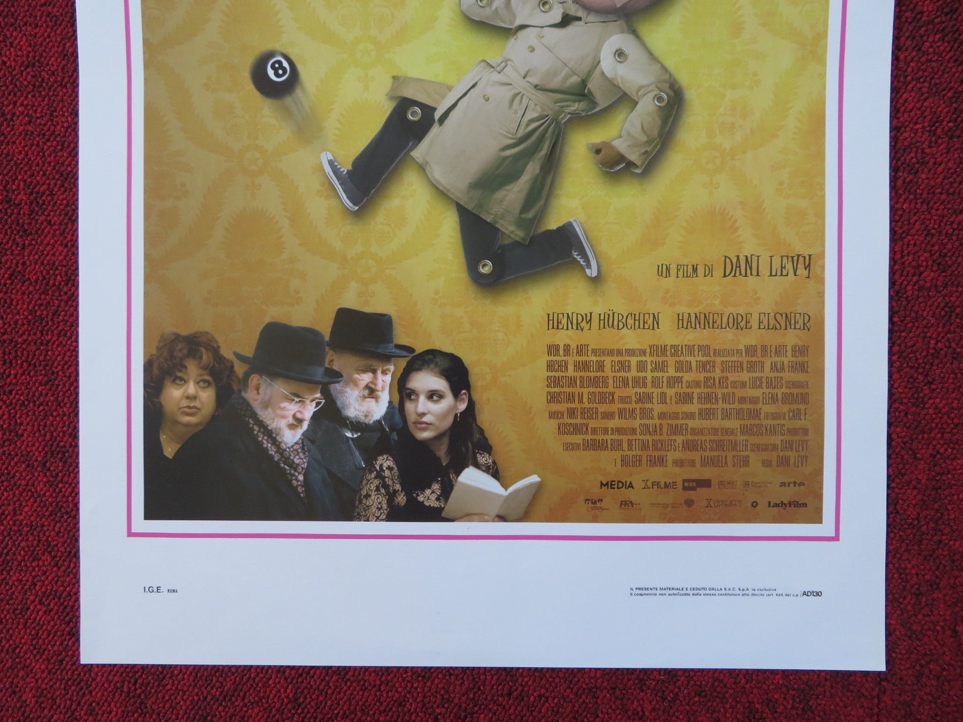 GO FOR ZUCKER ITALIAN LOCANDINA POSTER HENRY HUBCHEN HANNELORE ELSNER 2004 Rendezvous Cinema Movie posters