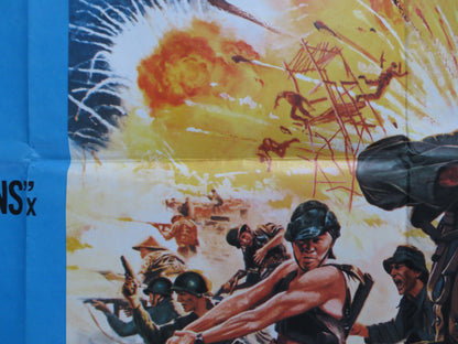 GO TELL THE SPARTANS UK QUAD POSTER FOLDED BURT LANCASTER CRAIG WASSON 1978 Rendezvous Cinema Movie posters