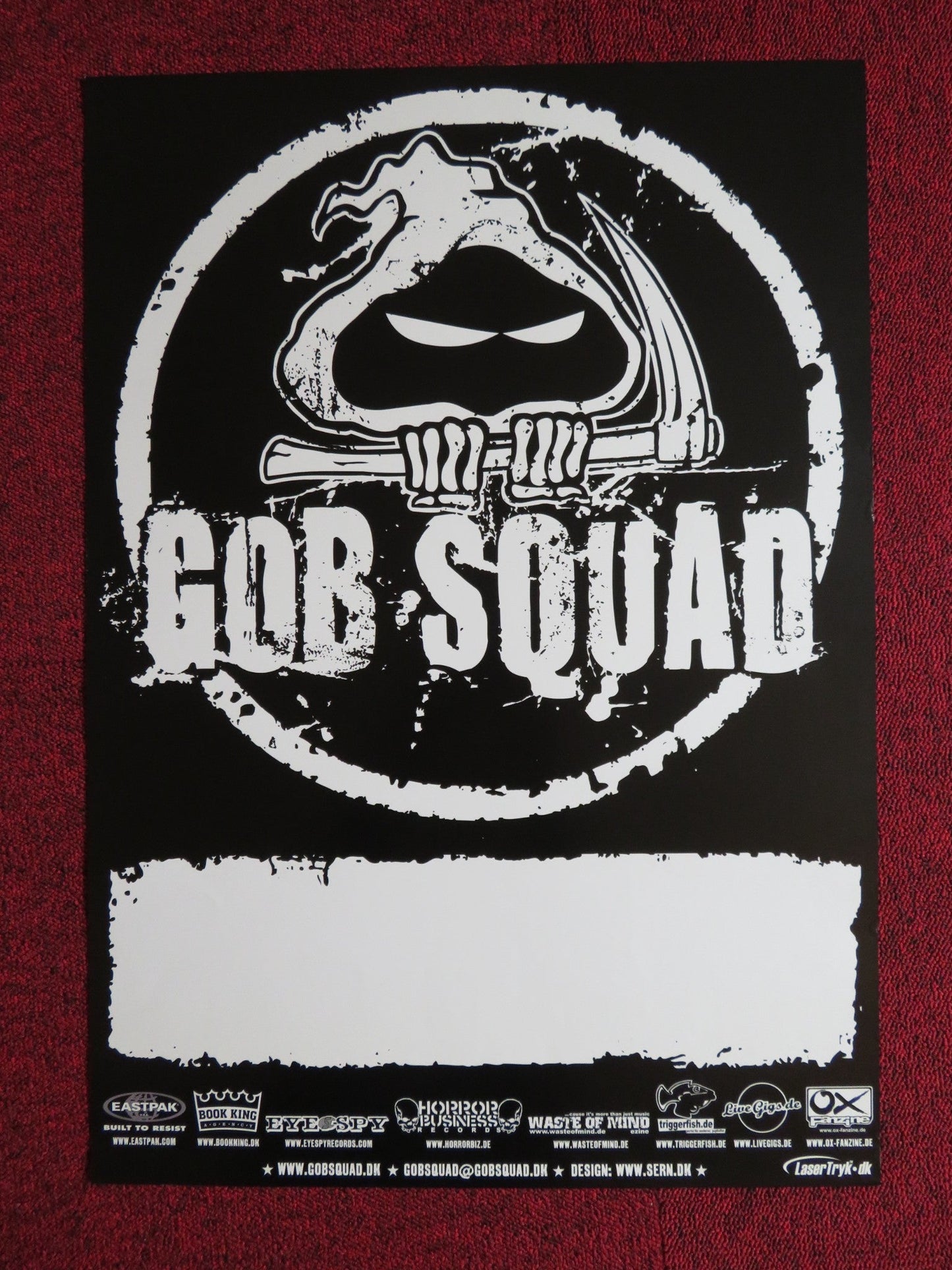 GOB SQUAD GERMAN MUSIC PROMO BAND POSTER 2000'S Rendezvous Cinema Movie posters