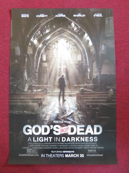 GOD'S NOT DEAD: A LIGHT IN DARKNESS US ONE SHEET ROLLED POSTER A. R. WHITE 2018 Rendezvous Cinema Movie posters