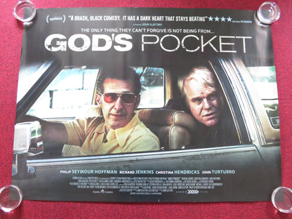 GOD'S POCKET UK QUAD (30"x 40") ROLLED POSTER PHILIP SEYMOUR HOFFMAN 2014 Rendezvous Cinema Movie posters