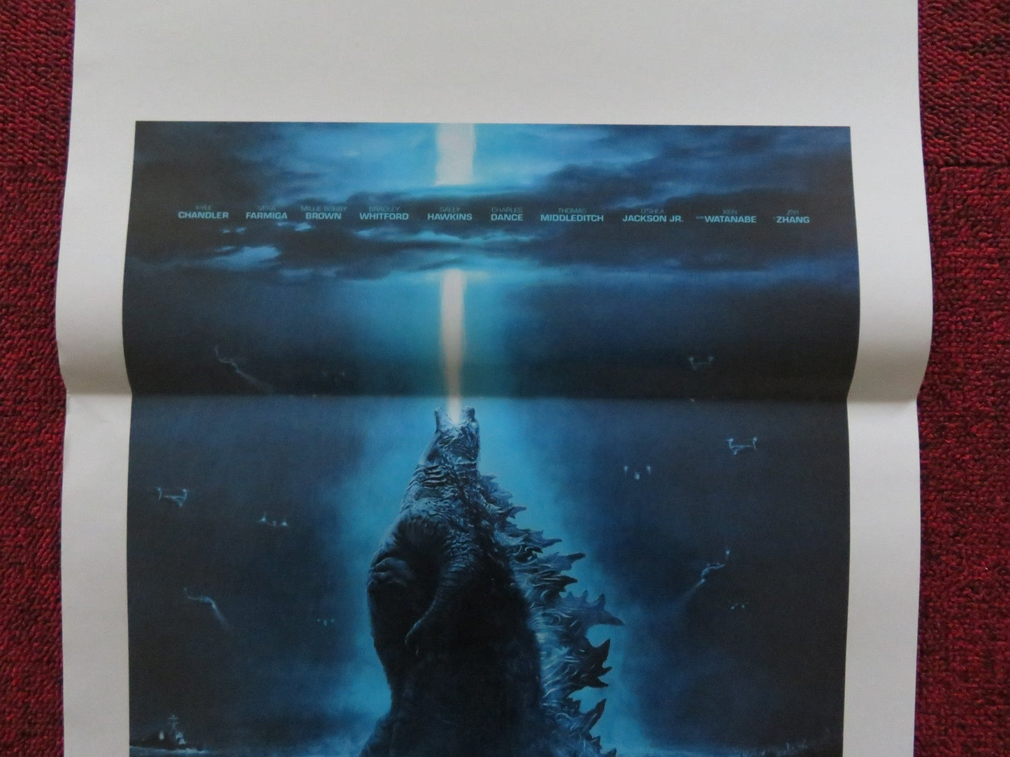 GODZILLA II: KING OF THE MONSTERS ITALIAN LOCANDINA POSTER KYLE CHANDLER 2019 Rendezvous Cinema Movie posters