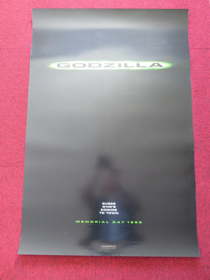 GODZILLA US ONE SHEET ROLLED POSTER MATTHEW BRODERICK JEAN RENO 1998 Rendezvous Cinema Movie posters