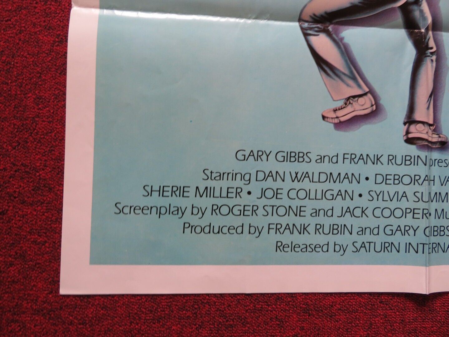 GOIN' ALL THE WAY FOLDED US ONE SHEET POSTER DAN WALDMAN DEBORAH VAN RHYN 1981 Movie posters