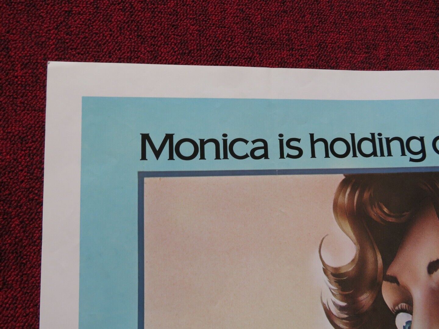 GOIN' ALL THE WAY FOLDED US ONE SHEET POSTER DAN WALDMAN DEBORAH VAN RHYN 1981 Movie posters