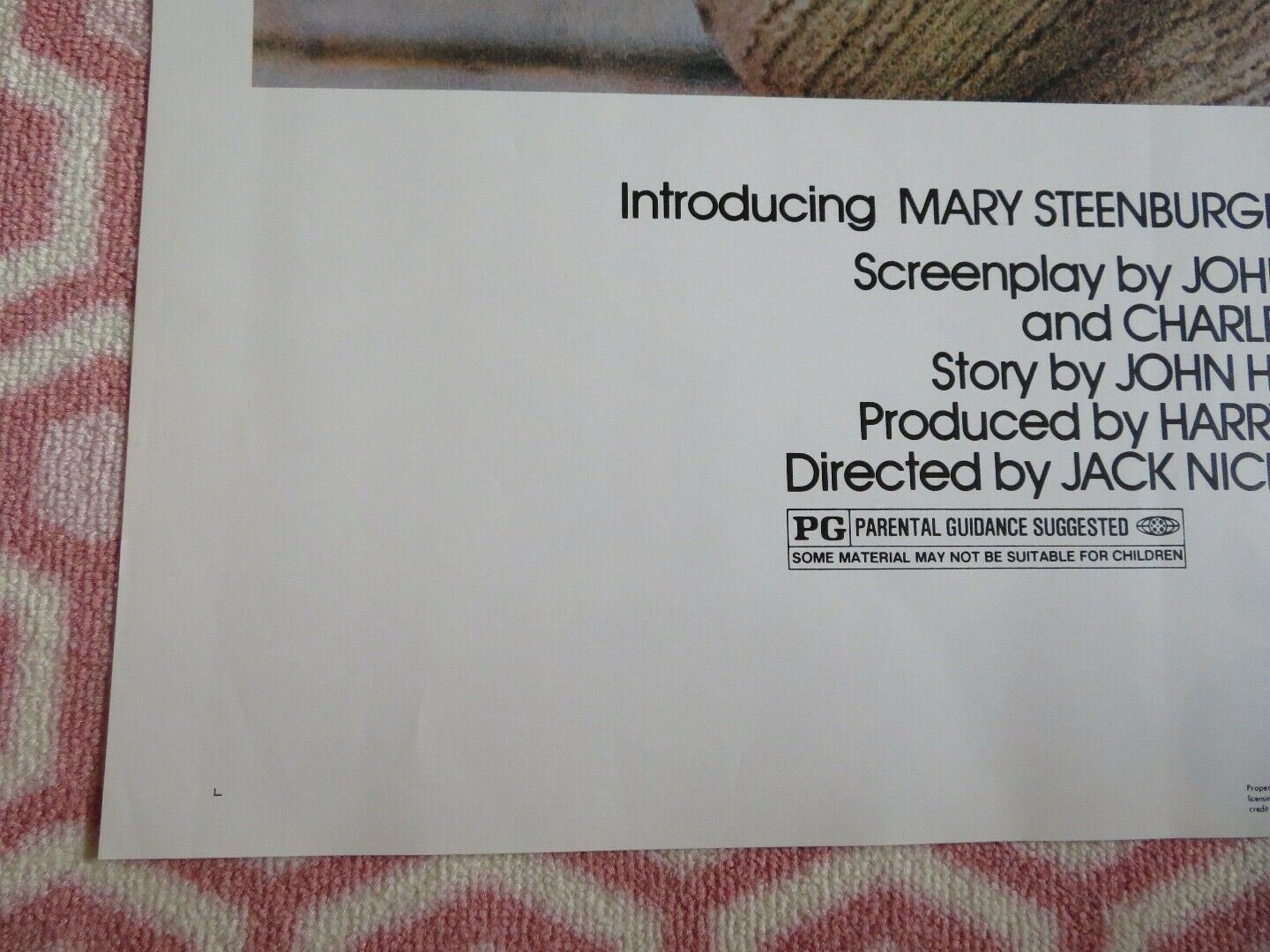 GOIN' SOUTH US ONE SHEET POSTER JACK NICHOLSON JOHN BELSHI 1978 - Rendezvous Cinema