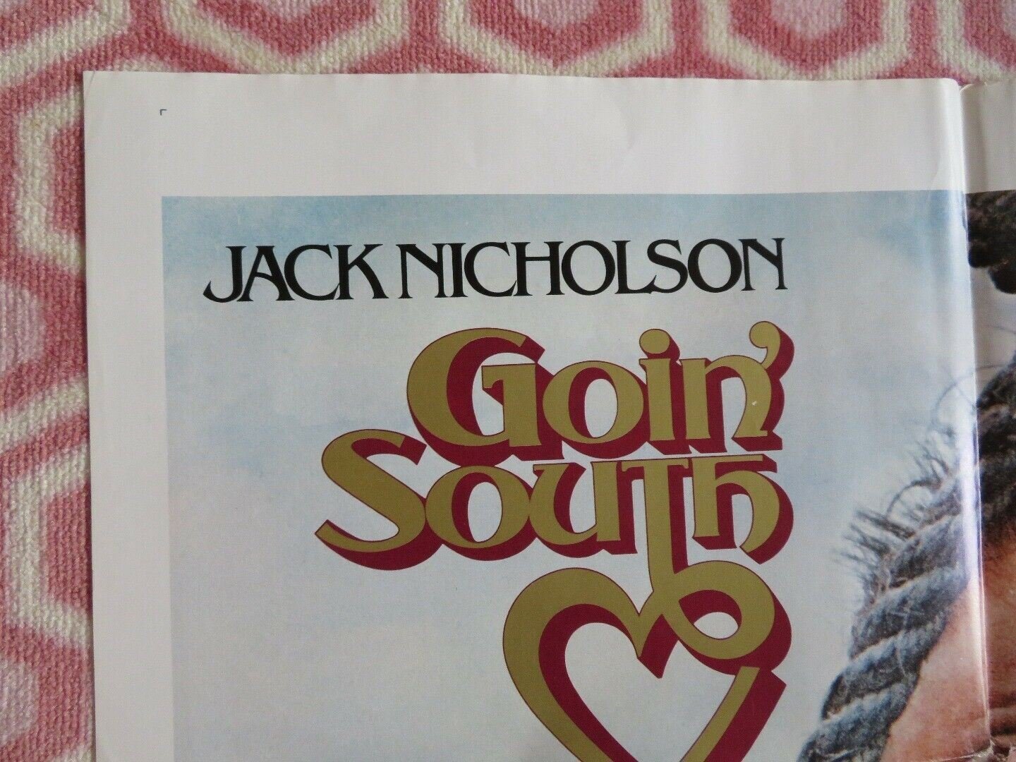 GOIN' SOUTH US ONE SHEET POSTER JACK NICHOLSON JOHN BELSHI 1978 - Rendezvous Cinema