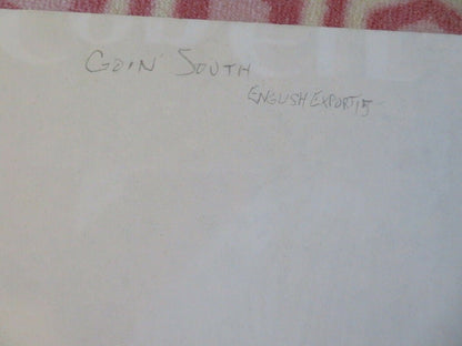 GOIN' SOUTH US ONE SHEET POSTER LATIN AMERICAN JACK NICOLSON 1978 Movie posters