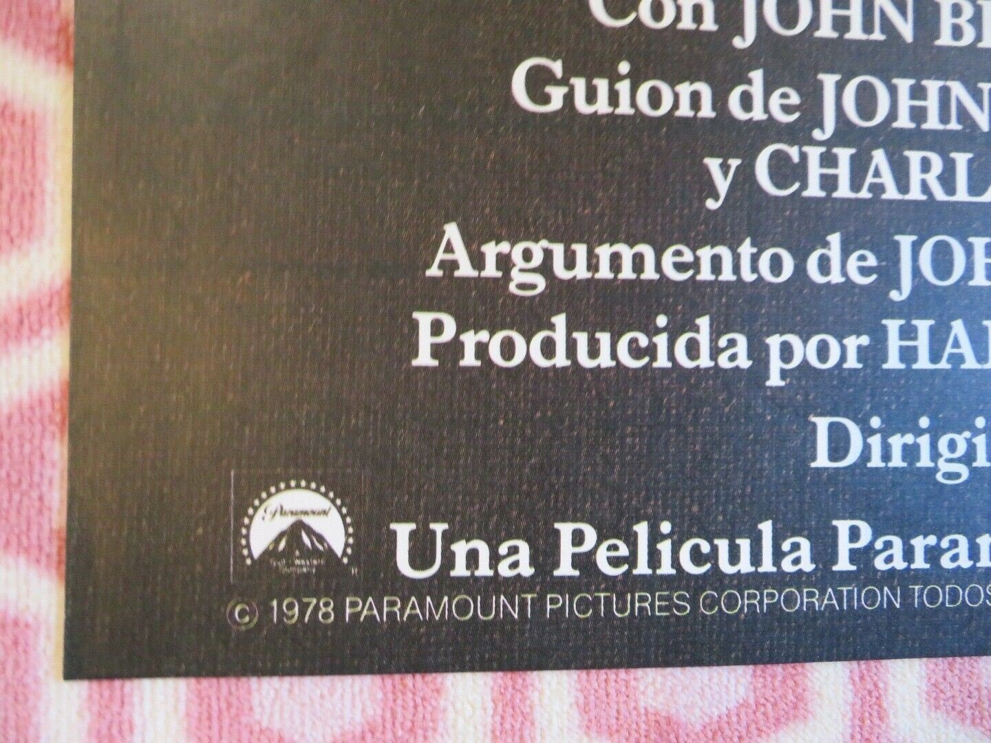 GOIN' SOUTH US ONE SHEET POSTER LATIN AMERICAN JACK NICOLSON 1978 Movie posters