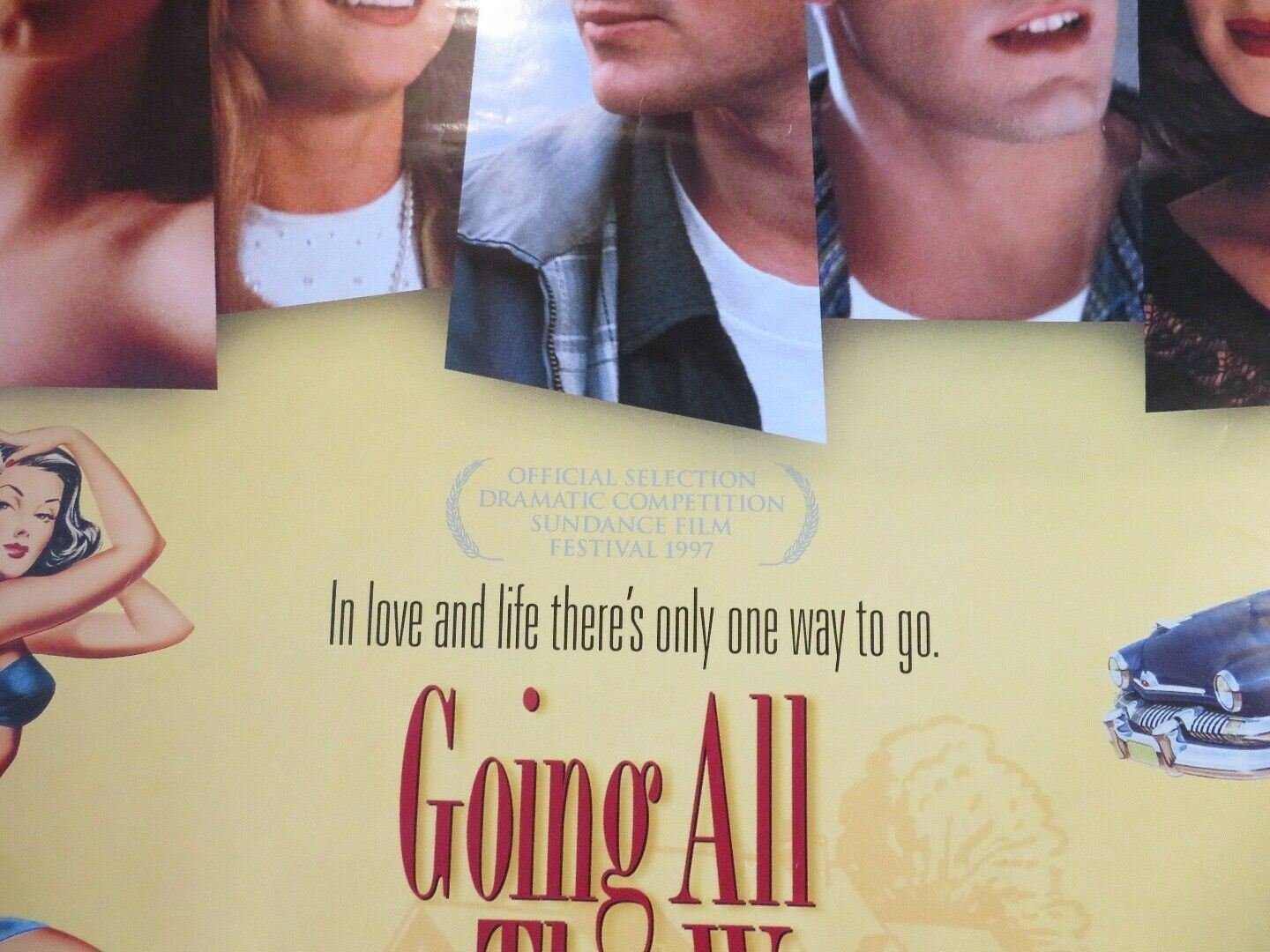 GOING ALL THE WAY US ONE SHEET ROLLED POSTER BEN AFFLECT RACHEL WEISZ Rendezvous Cinema Movie posters