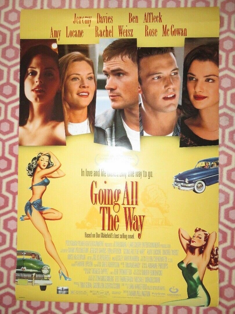 GOING ALL THE WAY US ONE SHEET ROLLED POSTER BEN AFFLECT RACHEL WEISZ Rendezvous Cinema Movie posters