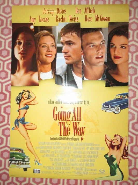 GOING ALL THE WAY US ONE SHEET ROLLED POSTER BEN AFFLECT RACHEL WEISZ Rendezvous Cinema Movie posters