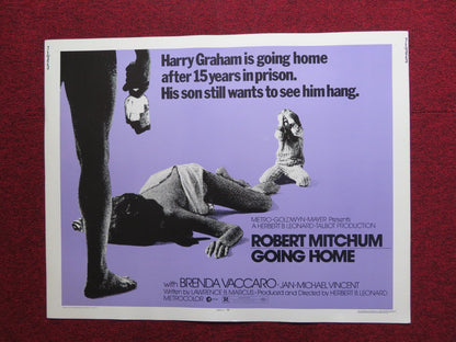 GOING HOME US HALF SHEET (22"x 28") POSTER ROBERT MITCHUM BRENDA VACCARO 1971 Rendezvous Cinema Movie posters
