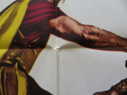 GOLD FOR THE CAESARS FOLDED US ONE SHEET POSTER JEFFREY HUNTER M. DEMONGEOT 1964 Rendezvous Cinema Movie posters