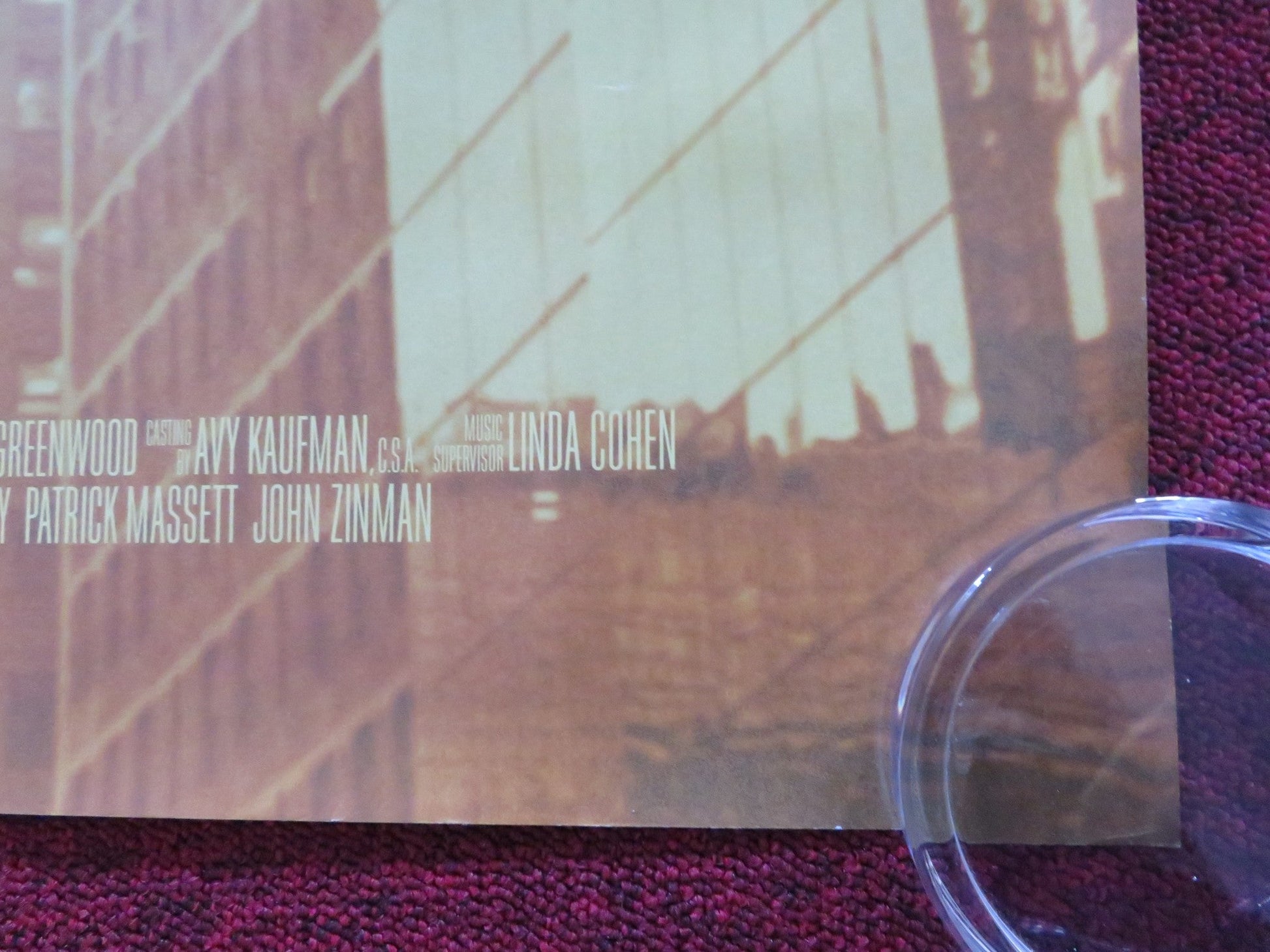 GOLD UK QUAD ROLLED POSTER MATTHEW MCCONAUGHEY EDGAR RAMIREZ 2016 Rendezvous Cinema Movie posters