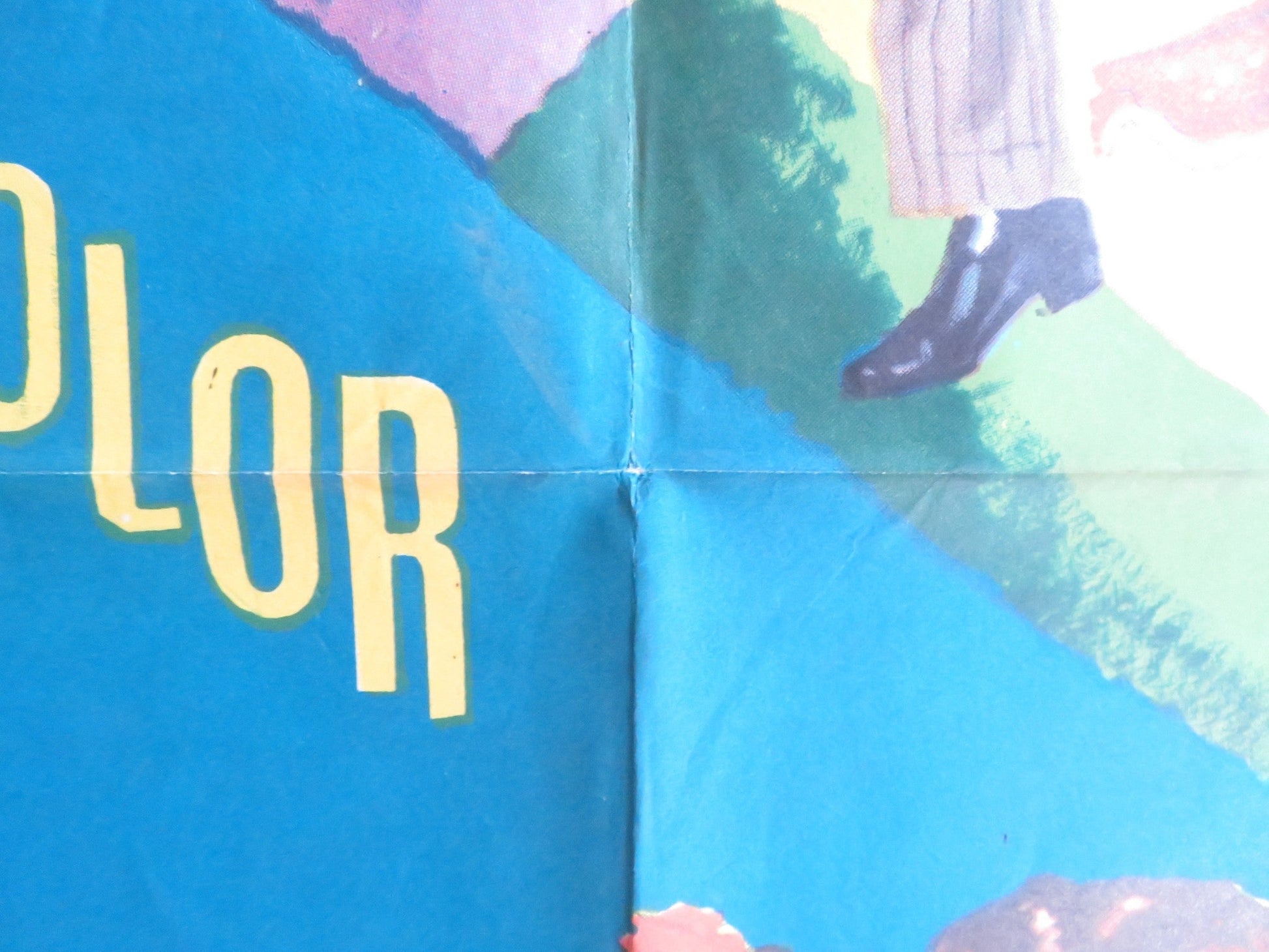 GOLDEN GIRL FOLDED US ONE SHEET POSTER MITZI GAYNOR DALE ROBERTSON 1951 Rendezvous Cinema Movie posters