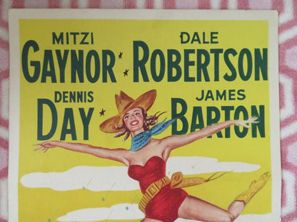 GOLDEN GIRL US INSERT (14"x 36") POSTER MITZI GAYNOR DENNIS DAY 1951 Movie posters