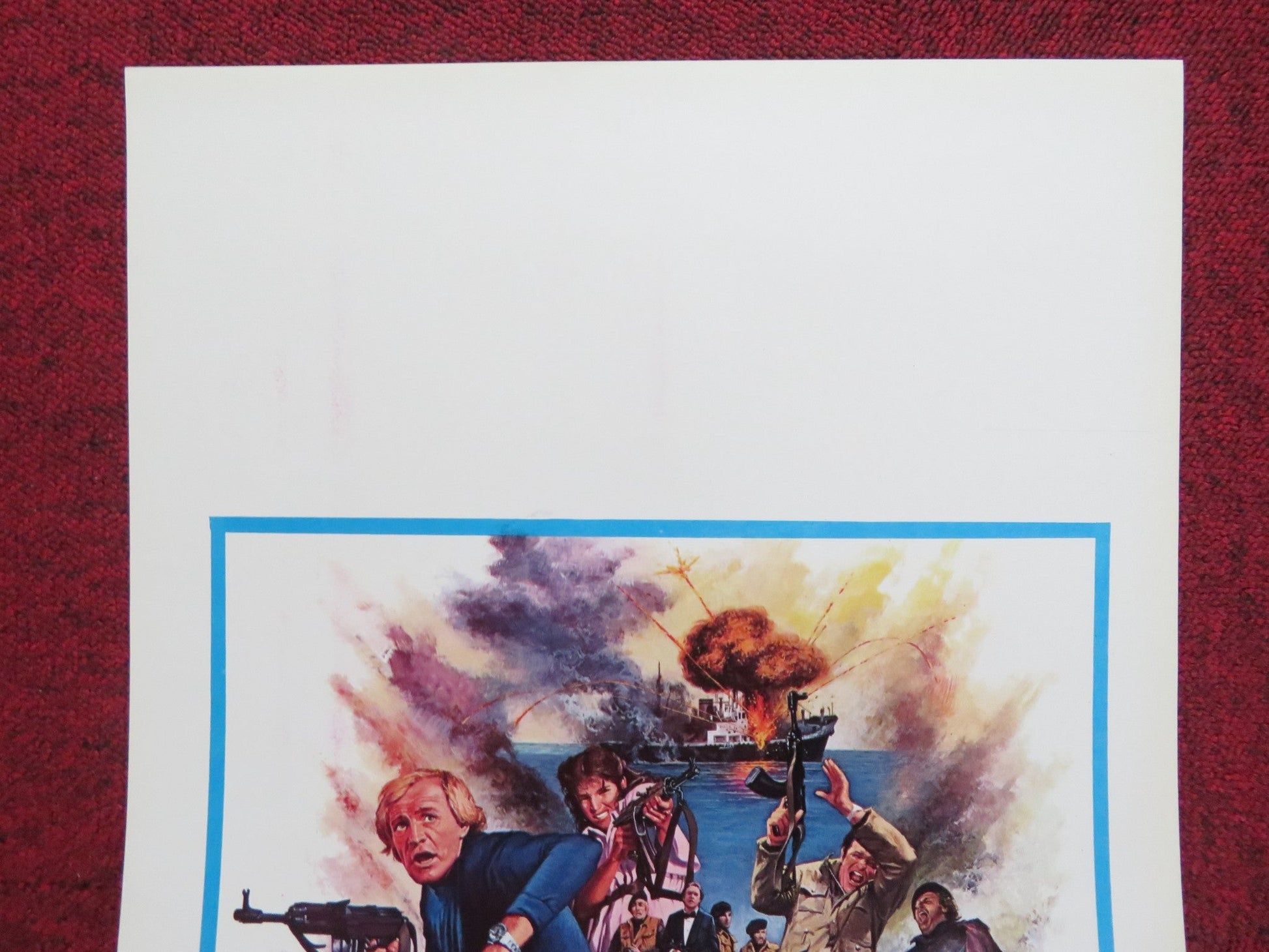 GOLDEN RENDEZVOUS ITALIAN LOCANDINA POSTER RICHARD HARRIS ANN TURKEL 1978 Rendezvous Cinema Movie posters