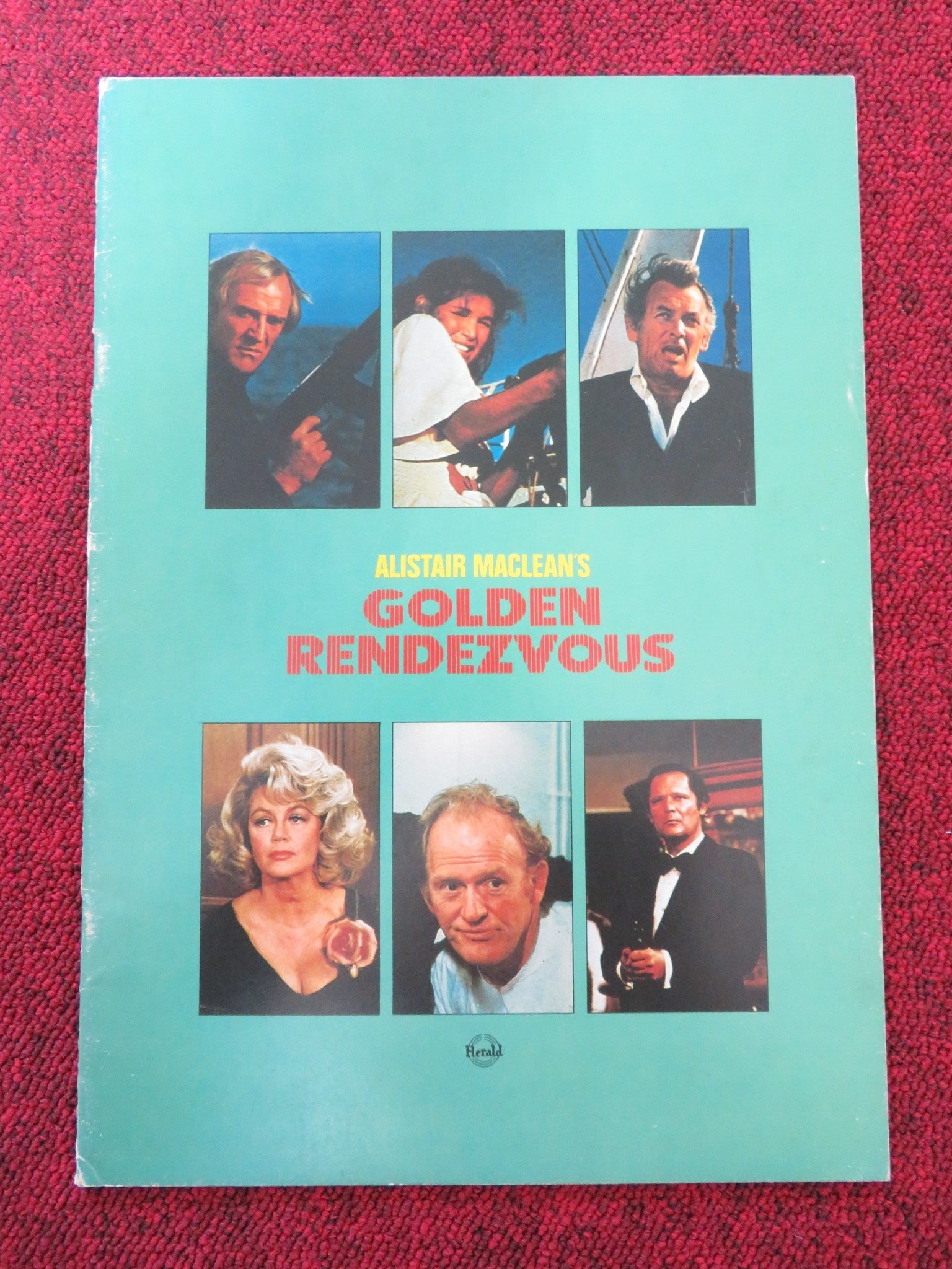 GOLDEN RENDEZVOUS JAPANESE BROCHURE / PRESS BOOK RICHARD HARRIS ANN TURKEL 1977 Rendezvous Cinema Movie posters