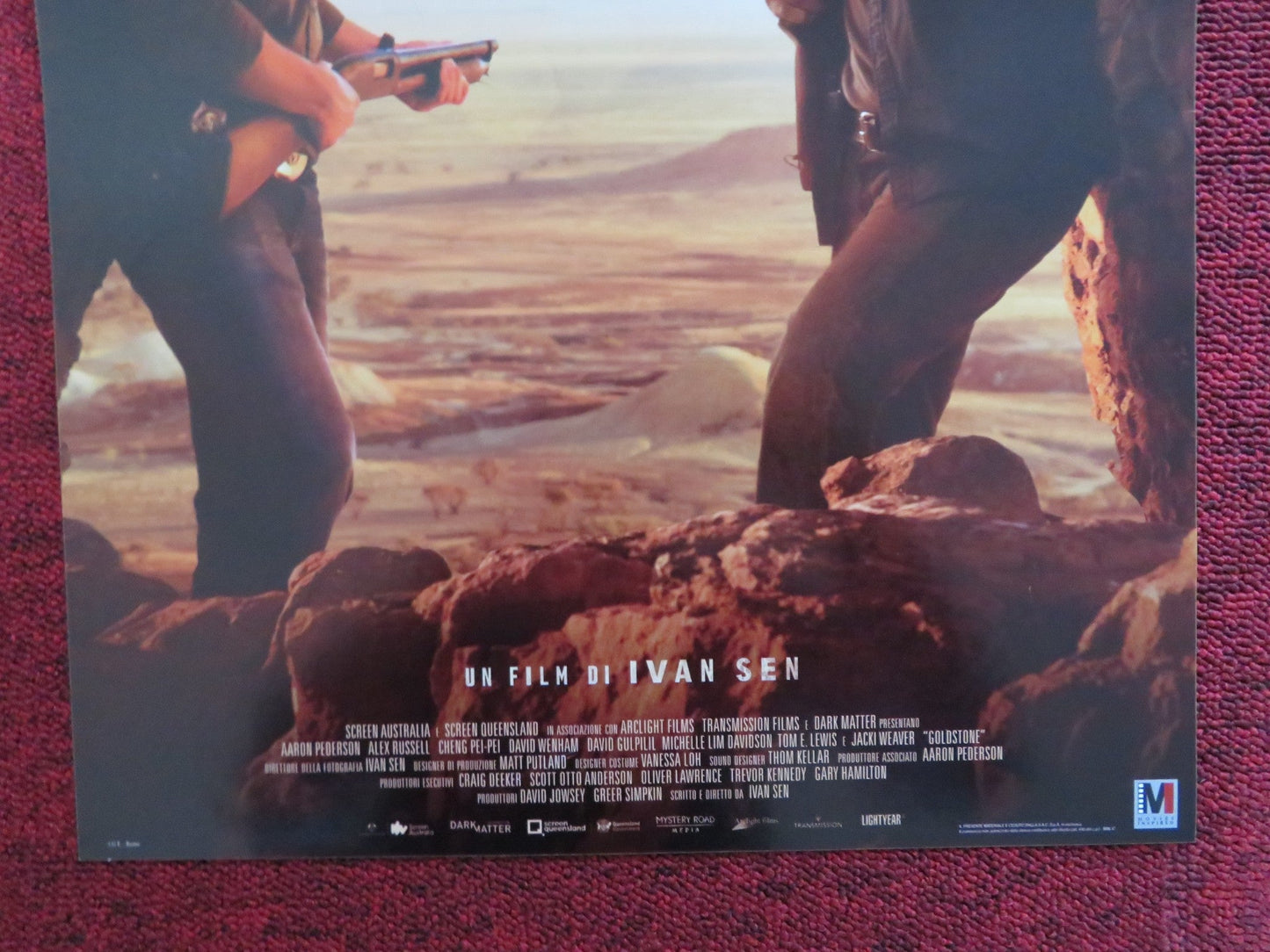 GOLDSTONE ITALIAN LOCANDINA POSTER AARON PEDERSEN ALEX RUSSELL 2016 Rendezvous Cinema Movie posters