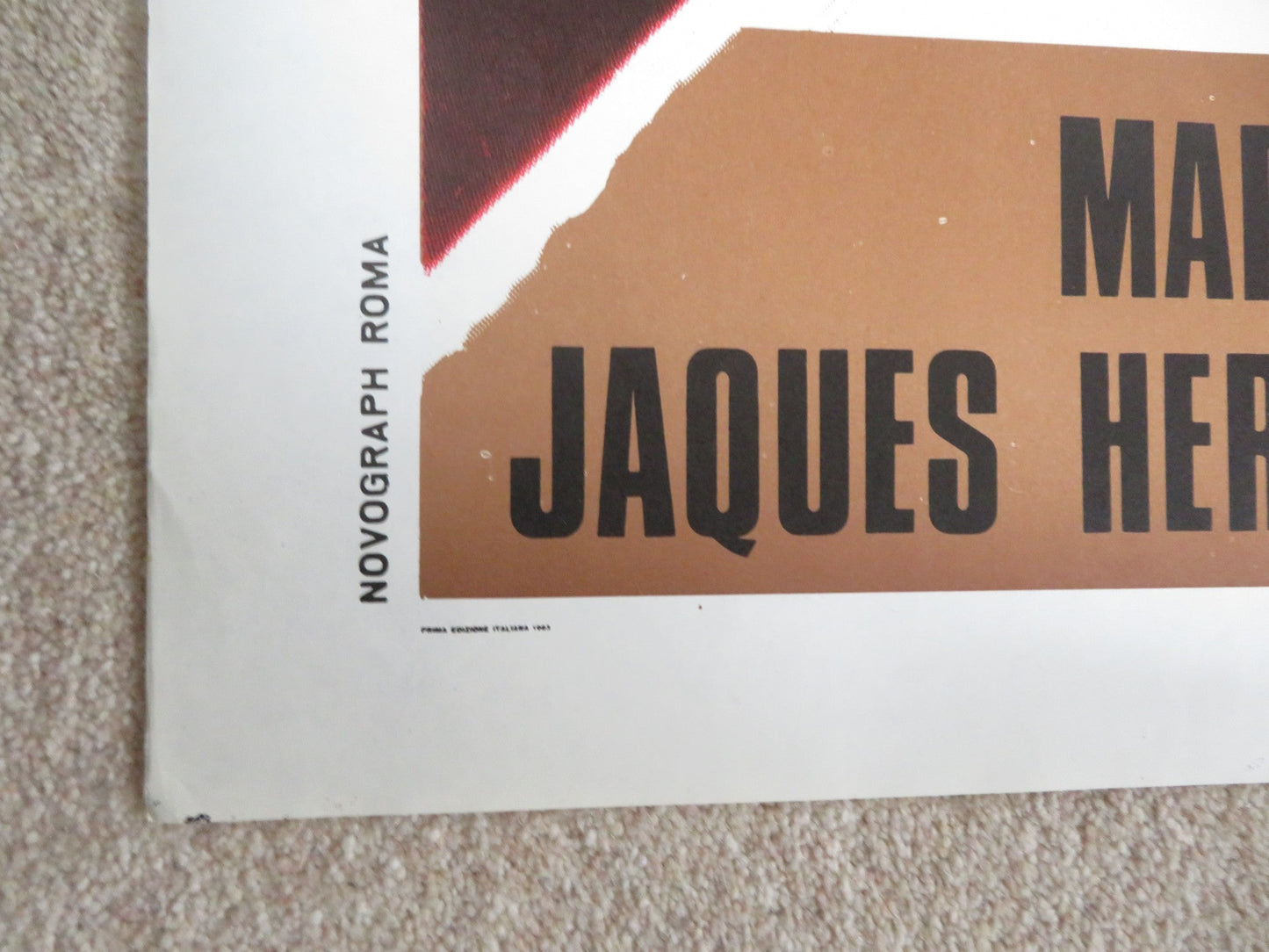 GOLIATH AND THE SINS OF BABYLON ITALIAN 2 FOGLIO POSTER MARK FOREST J.GRECI 1963 Rendezvous Cinema Movie posters