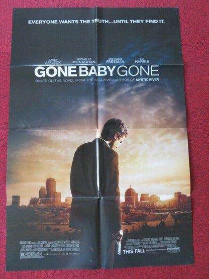 GONE BABY GONE FOLDED US ONE SHEET POSTER CASEY AFFLECK ED HARRIS 2007 Movie posters
