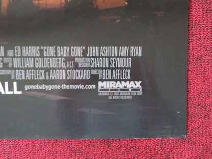 GONE BABY GONE FOLDED US ONE SHEET POSTER CASEY AFFLECK ED HARRIS 2007 Movie posters