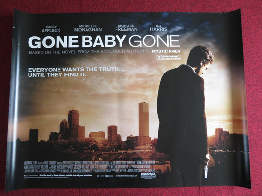 GONE BABY GONE UK QUAD (30"x 40") ROLLED POSTER CASEY AFFLECK MONAGHAN 2007 Rendezvous Cinema Movie posters