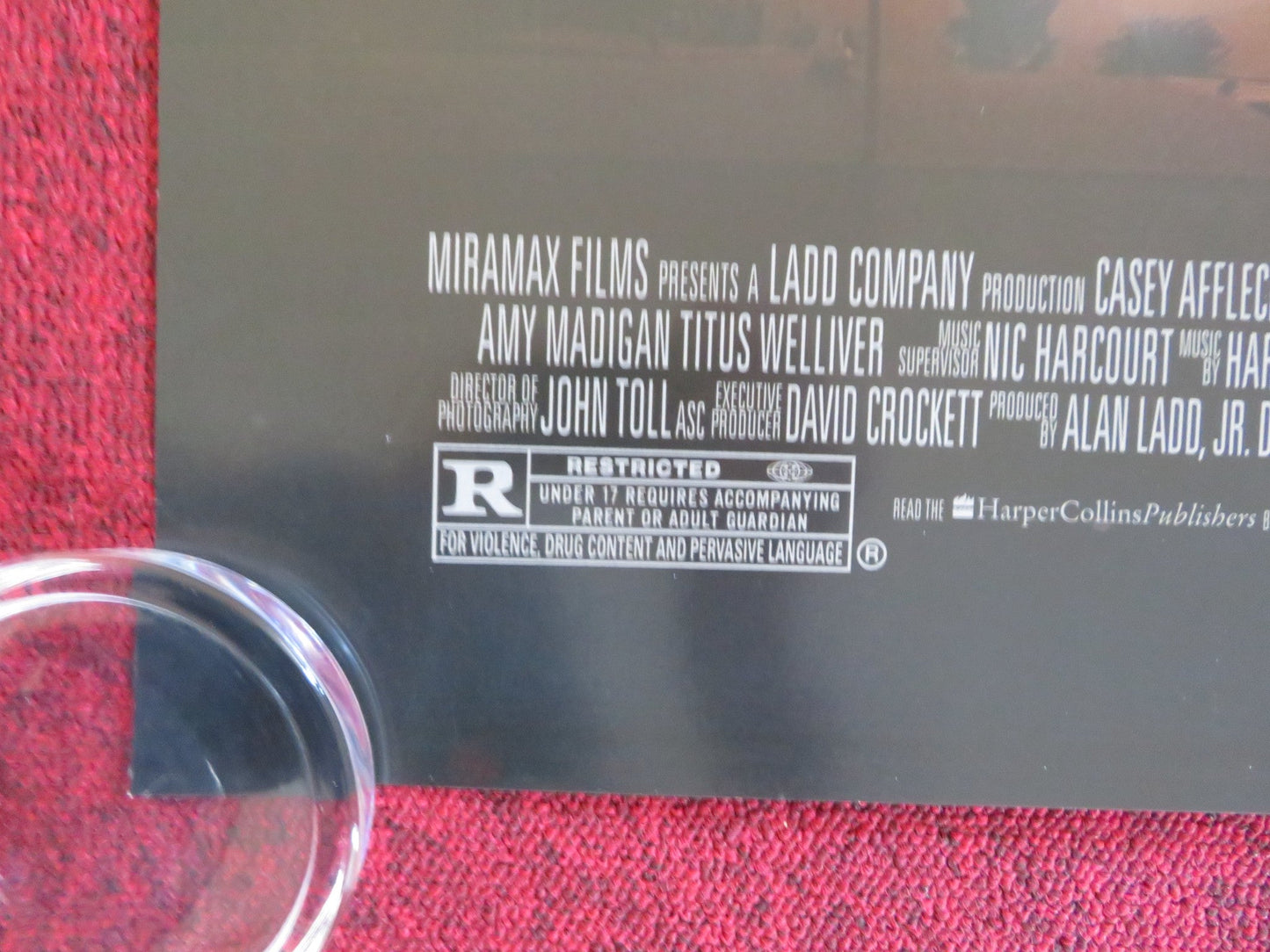 GONE BABY GONE US ONE SHEET ROLLED POSTER CASEY AFFLECK MORGAN FREEMAN 2007 Rendezvous Cinema Movie posters