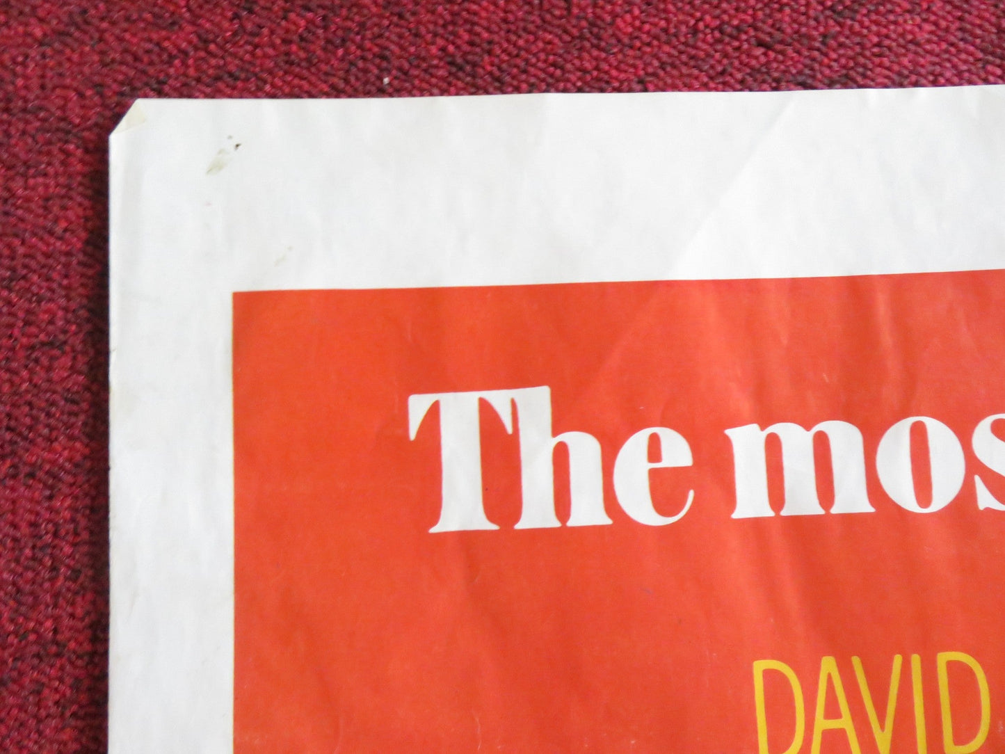 GONE WITH THE WIND FOLDED US ONE SHEET POSTER CLARK GABLE VIVIEN LEIGH R1980 Rendezvous Cinema Movie posters