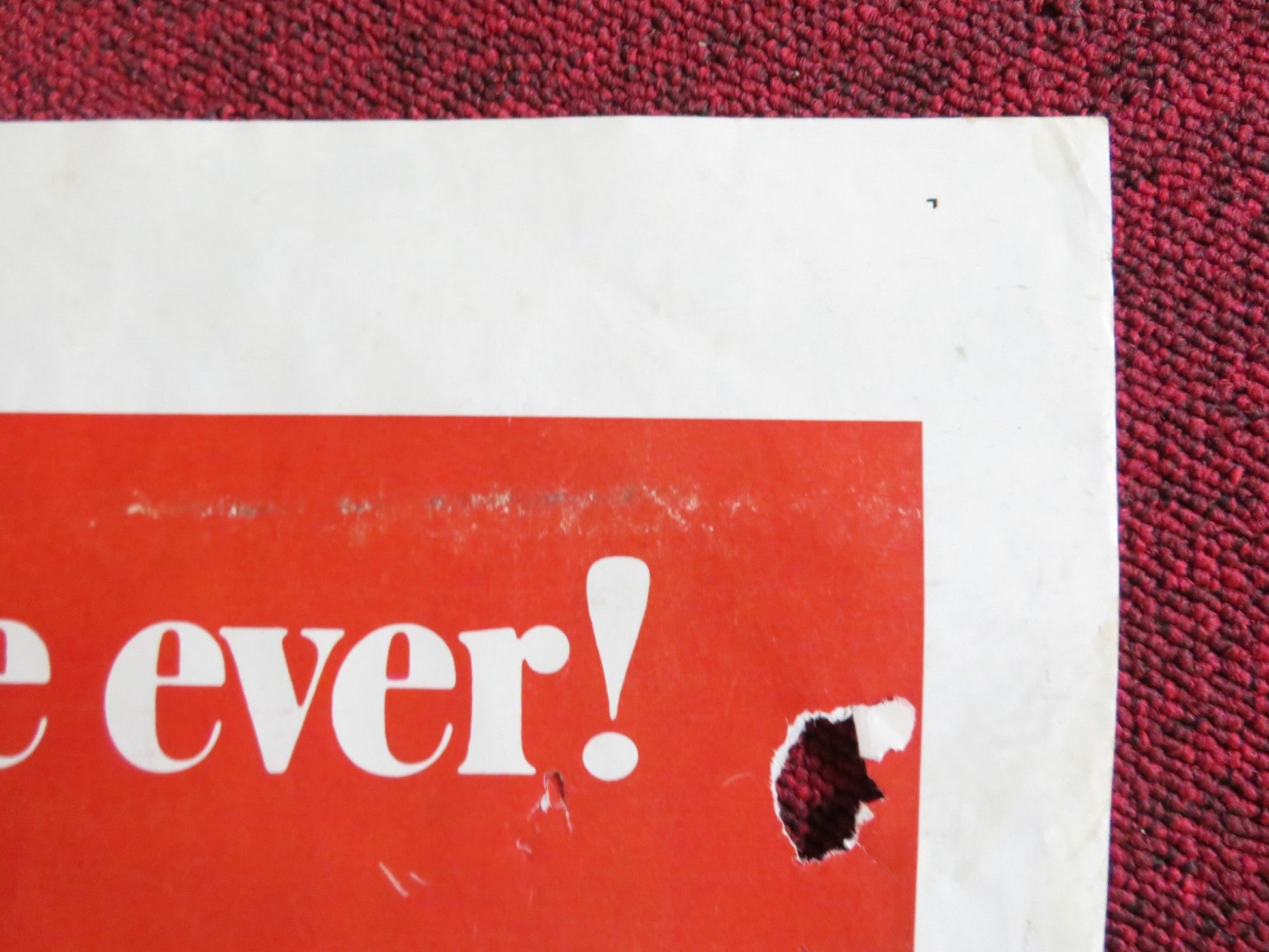 GONE WITH THE WIND FOLDED US ONE SHEET POSTER CLARK GABLE VIVIEN LEIGH R1980 Rendezvous Cinema Movie posters