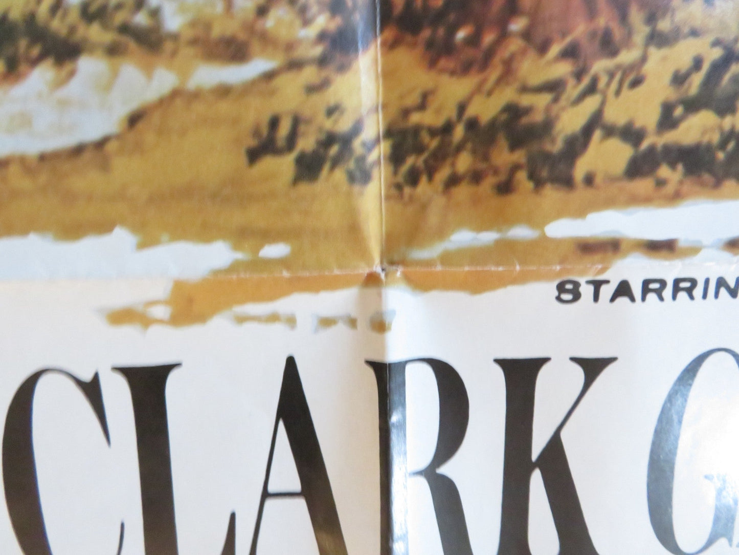 GONE WITH THE WIND FOLDED US ONE SHEET POSTER CLARK GABLE VIVIEN LEIGH R1980 Rendezvous Cinema Movie posters