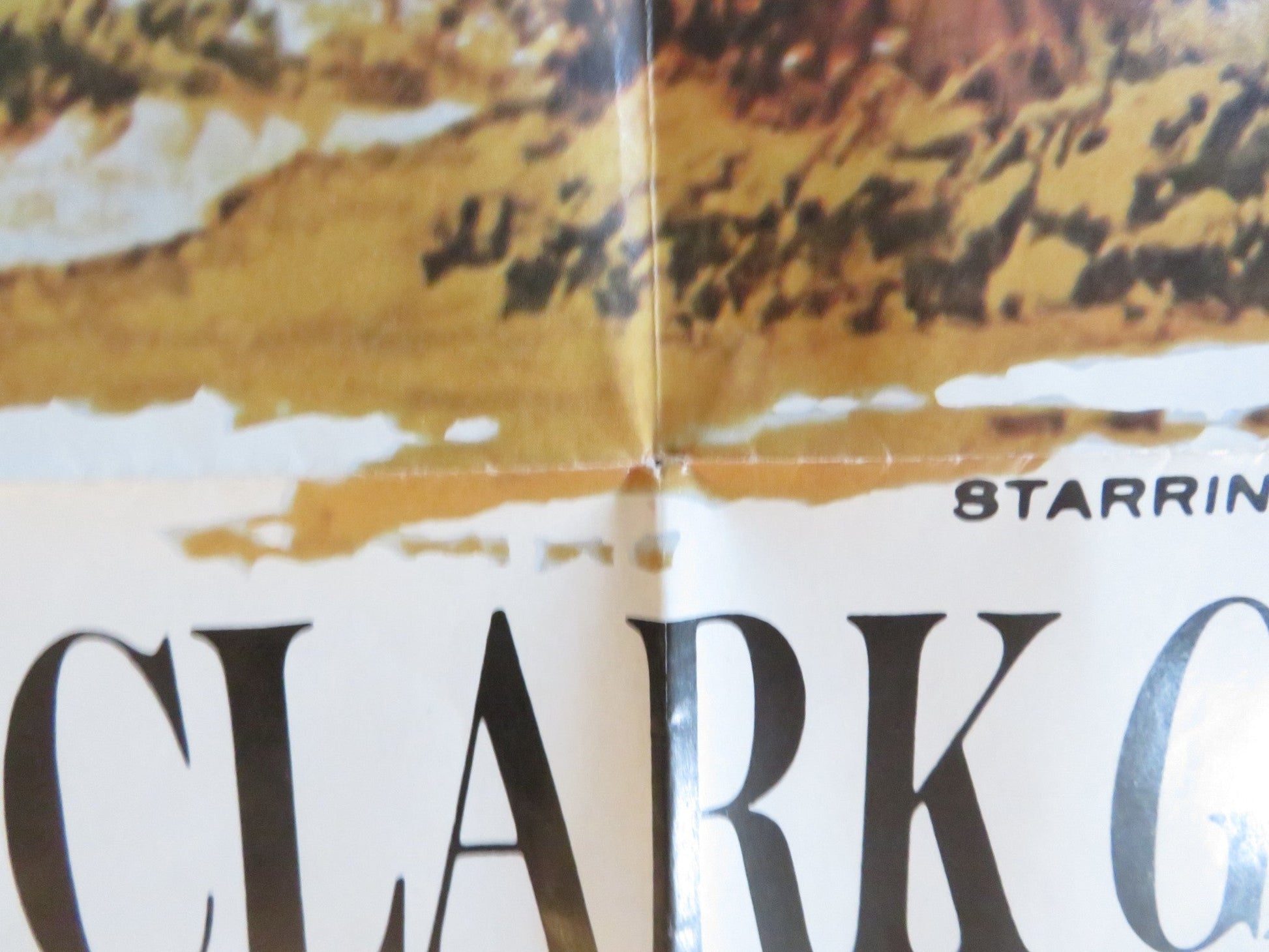 GONE WITH THE WIND FOLDED US ONE SHEET POSTER CLARK GABLE VIVIEN LEIGH R1980 Rendezvous Cinema Movie posters