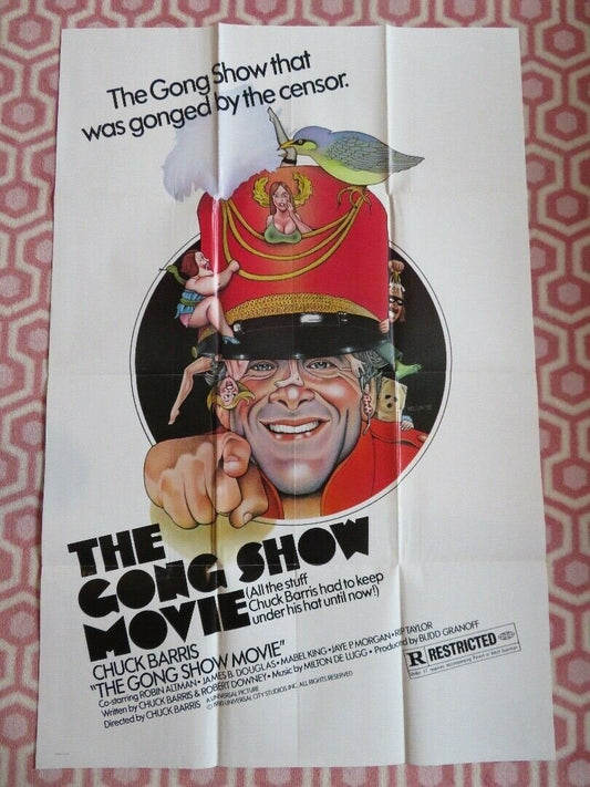 GONG SHOW MOVIE US ONE SHEET POSTER CHUCK BARRIS 1980 Movie posters