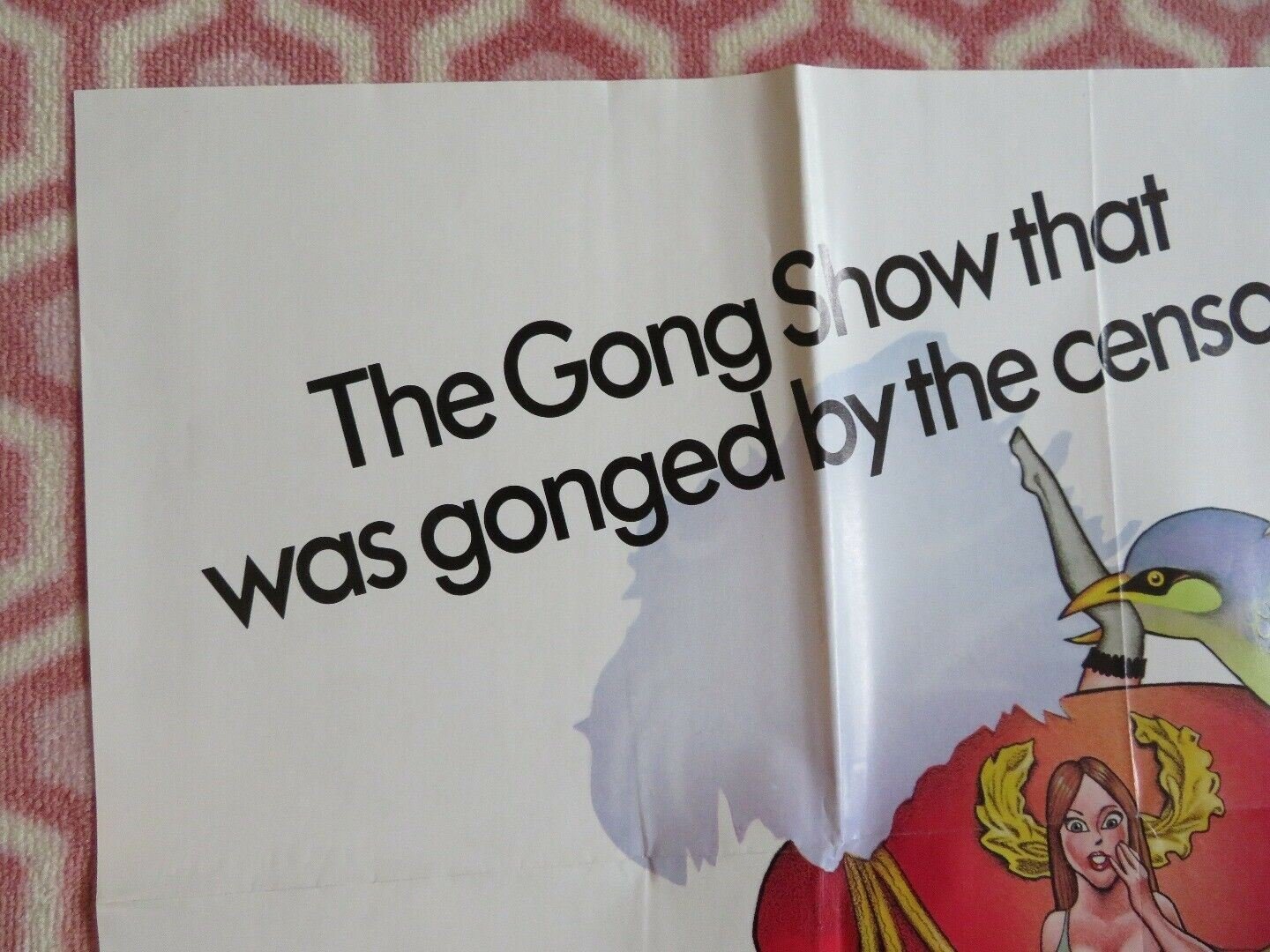 GONG SHOW MOVIE US ONE SHEET POSTER CHUCK BARRIS 1980 Movie posters