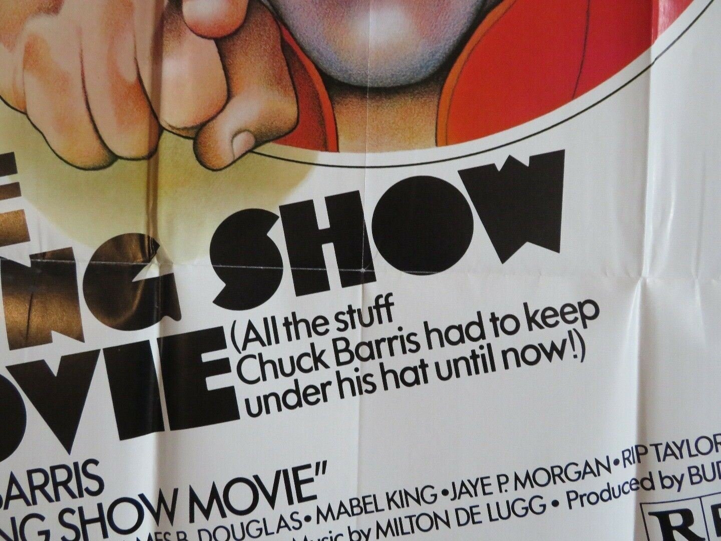 GONG SHOW MOVIE US ONE SHEET POSTER CHUCK BARRIS 1980 Movie posters
