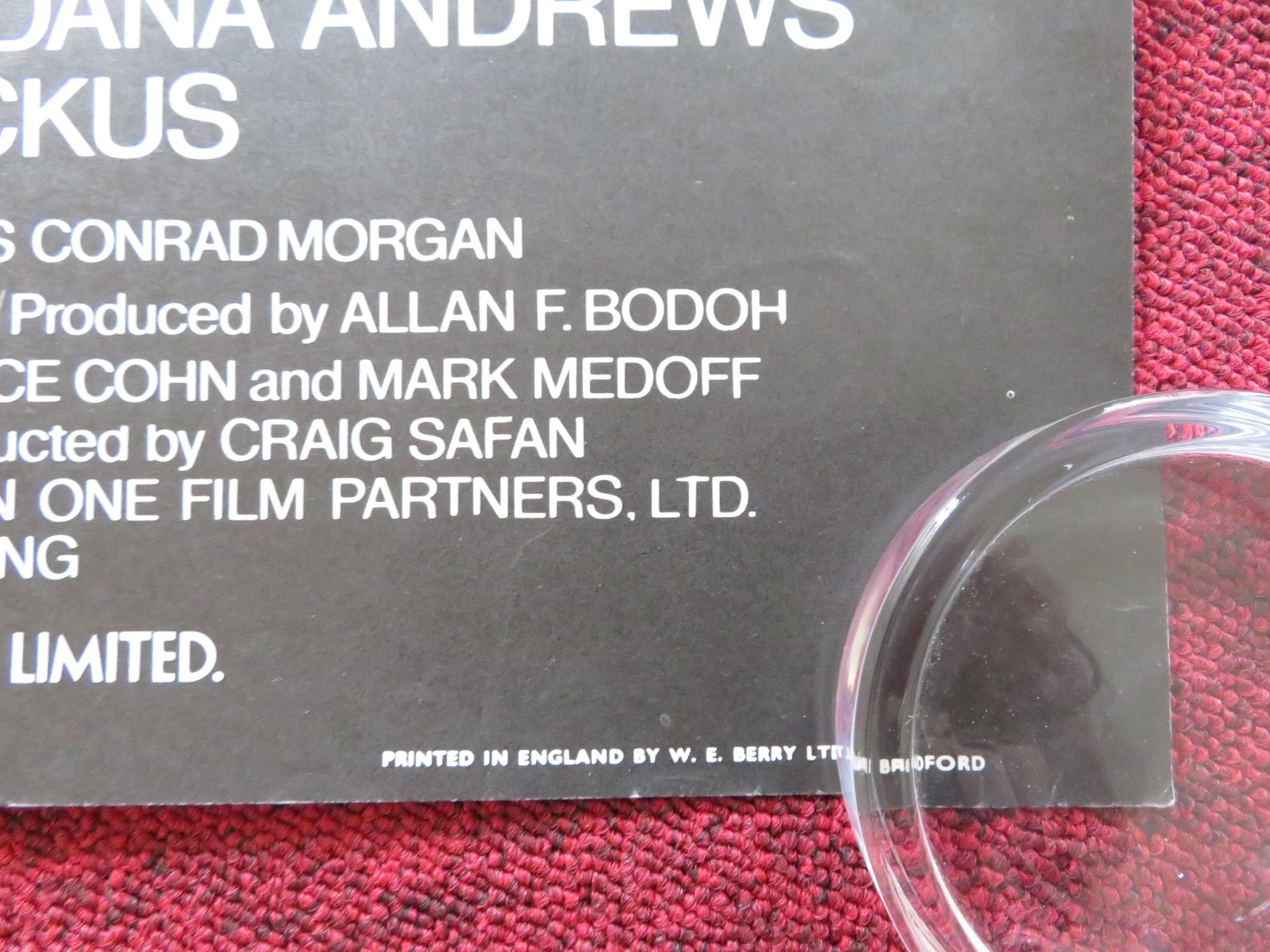 GOOD GUYS WEAR BLACK UK QUAD (30"x 40") ROLLED POSTER CHUCK NORRIS 1978 Rendezvous Cinema Movie posters