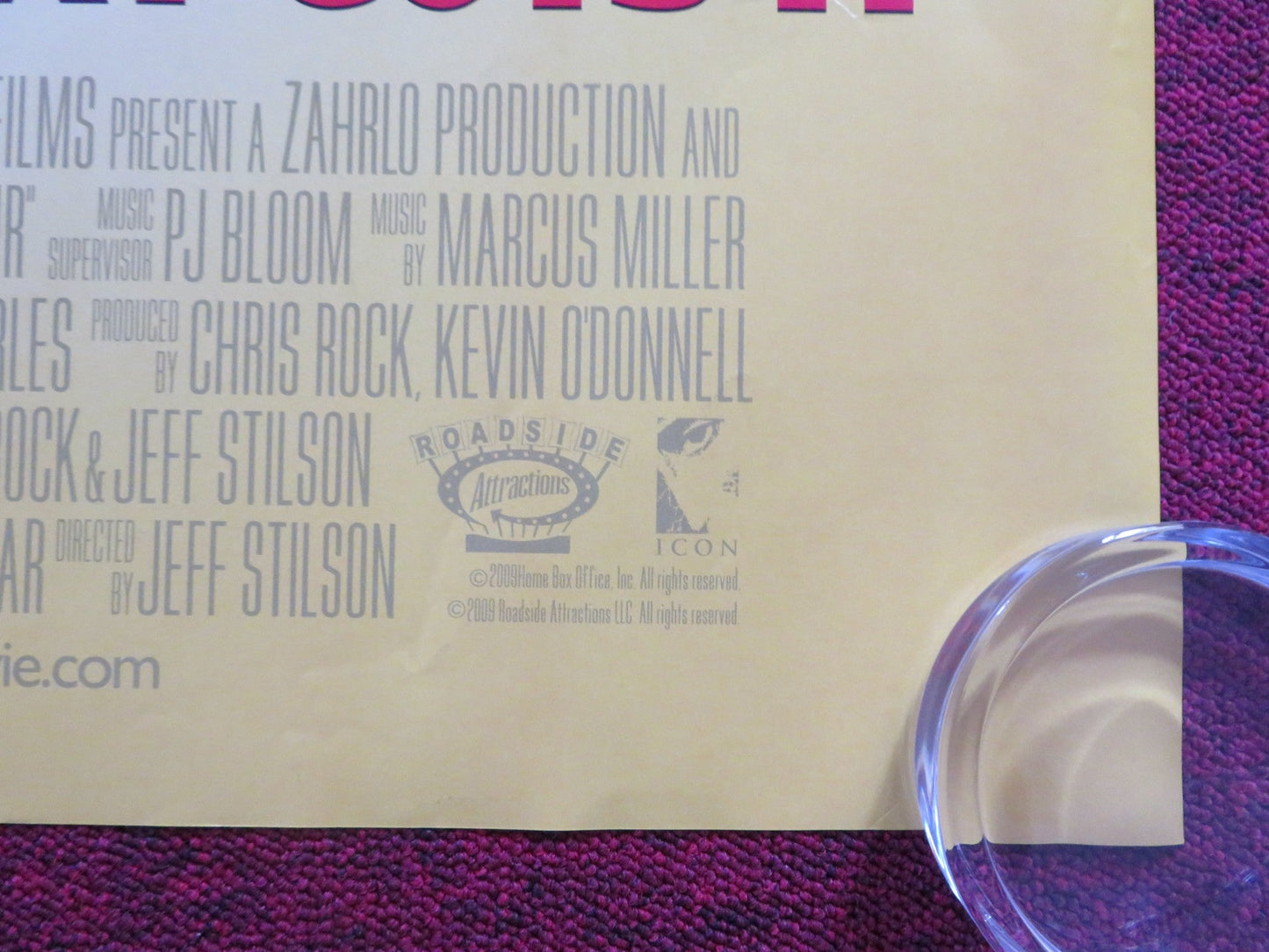 GOOD HAIR UK QUAD (30"x 40") ROLLED POSTER CHRIS ROCK MAYA ANGELOU 2009 Rendezvous Cinema Movie posters