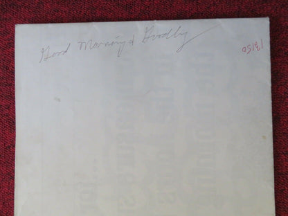 GOOD MORNING....AND GOODBYE ! FOLDED US ONE SHEET POSTER ALAINA CAPRI 1967 - Rendezvous Cinema