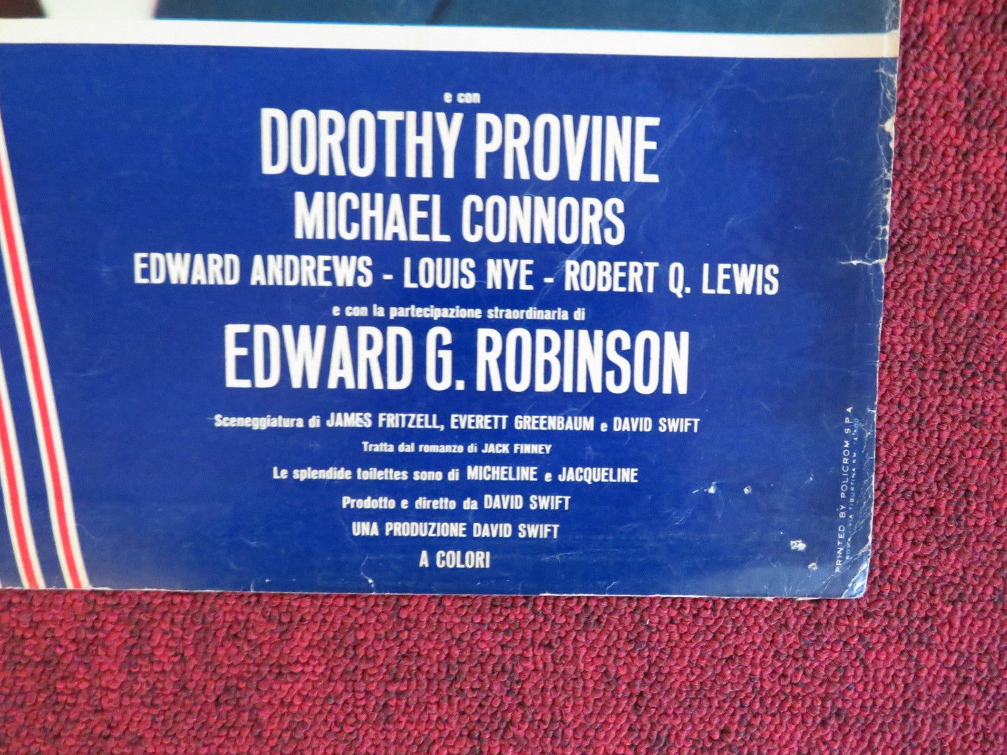 GOOD NEIGHBOR SAM - B ITALIAN FOTOBUSTA POSTER JACK LEMMON ROMY SCHNEIDER 1964 Rendezvous Cinema Movie posters