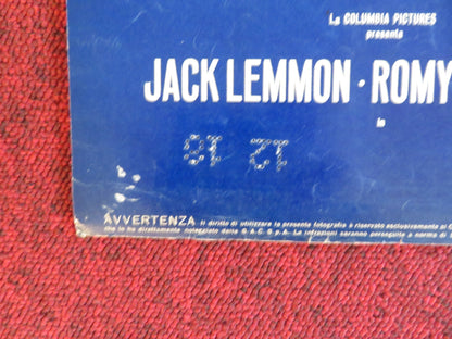 GOOD NEIGHBOR SAM - B ITALIAN FOTOBUSTA POSTER JACK LEMMON ROMY SCHNEIDER 1964 Rendezvous Cinema Movie posters