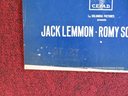 GOOD NEIGHBOR SAM - C ITALIAN FOTOBUSTA POSTER JACK LEMMON ROMY SCHNEIDER 1964 Rendezvous Cinema Movie posters