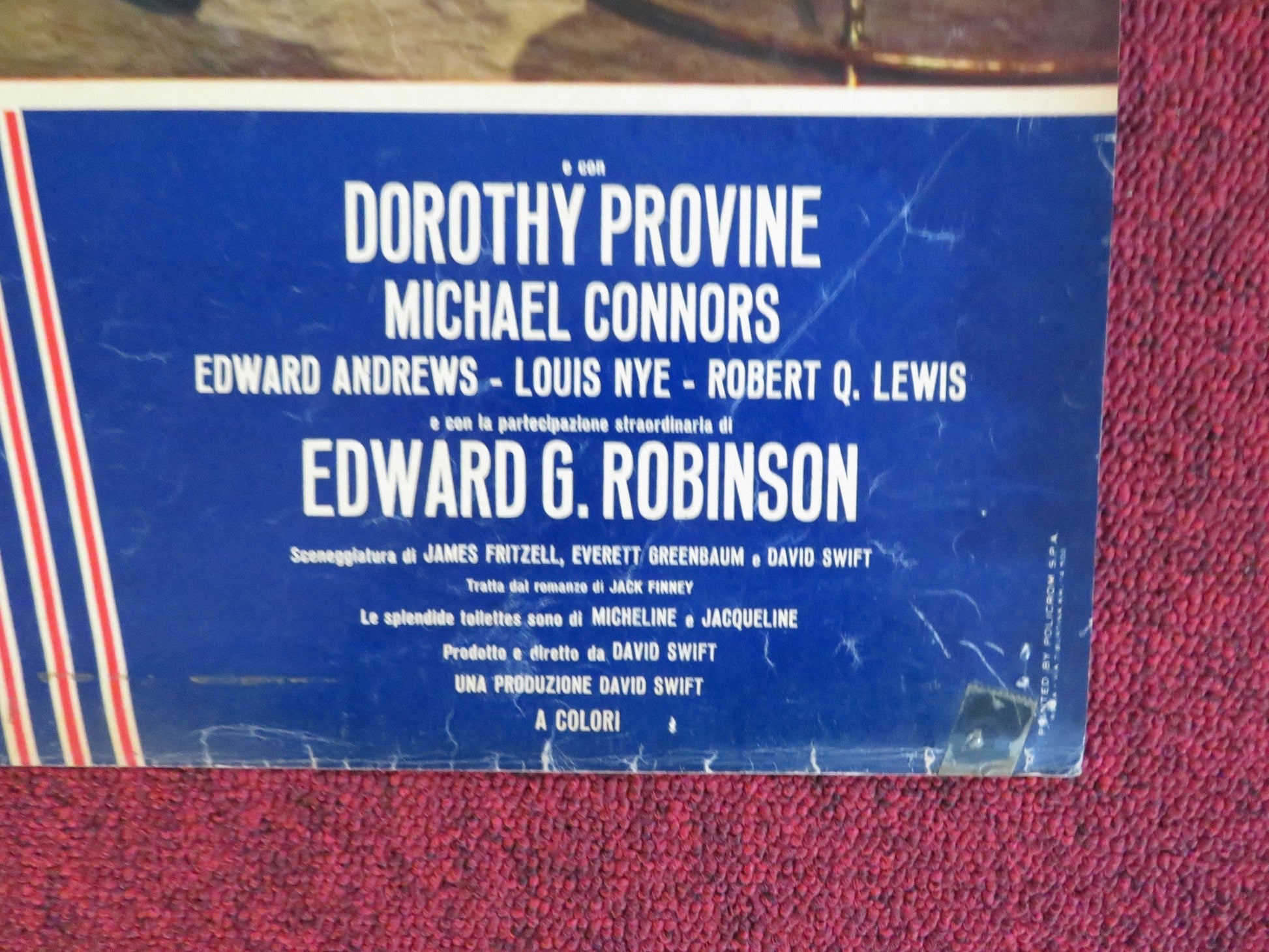 GOOD NEIGHBOR SAM - E ITALIAN FOTOBUSTA POSTER JACK LEMMON ROMY SCHNEIDER 1964 Rendezvous Cinema Movie posters