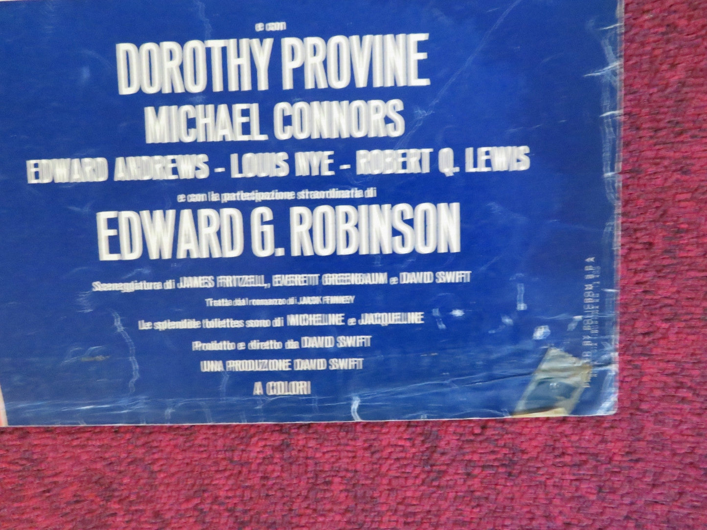 GOOD NEIGHBOR SAM - G ITALIAN FOTOBUSTA POSTER JACK LEMMON ROMY SCHNEIDER 1964 Rendezvous Cinema Movie posters