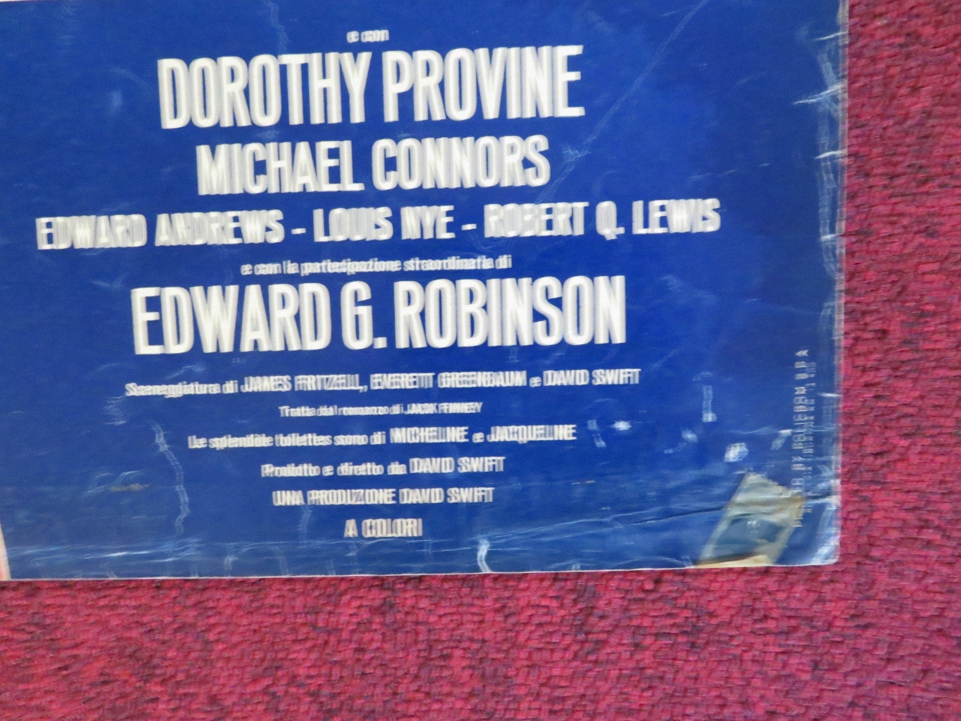 GOOD NEIGHBOR SAM - G ITALIAN FOTOBUSTA POSTER JACK LEMMON ROMY SCHNEIDER 1964 Rendezvous Cinema Movie posters