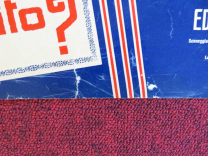 GOOD NEIGHBOR SAM - H ITALIAN FOTOBUSTA POSTER JACK LEMMON ROMY SCHNEIDER 1964 Rendezvous Cinema Movie posters