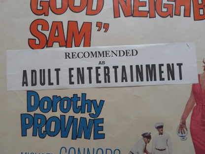 GOOD NEIGHBOR SAM US HALF SHEET (22"x 28") POSTER JACK LEMMON R. SCHNEIDER 1964 Rendezvous Cinema Movie posters